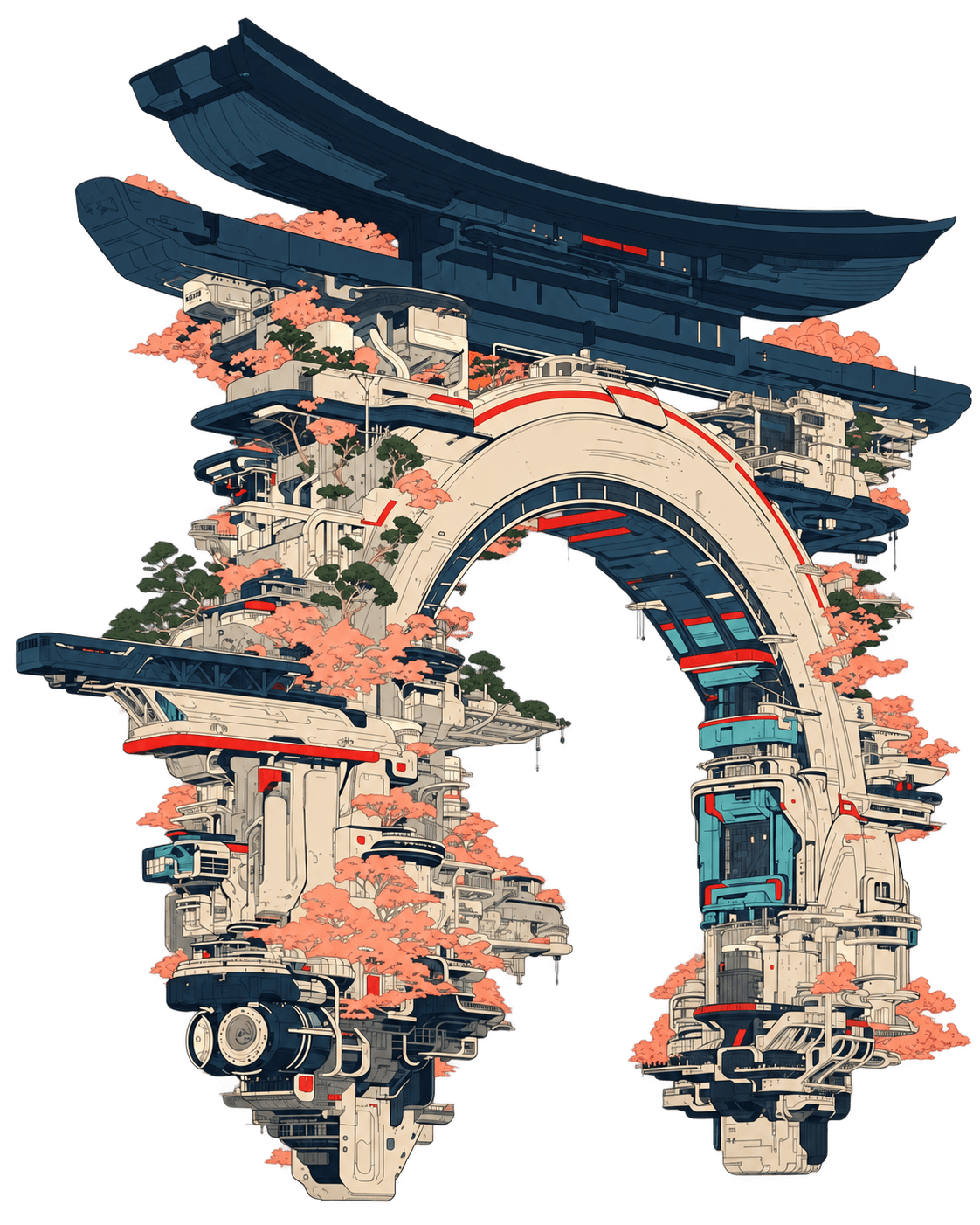 Torii futurista